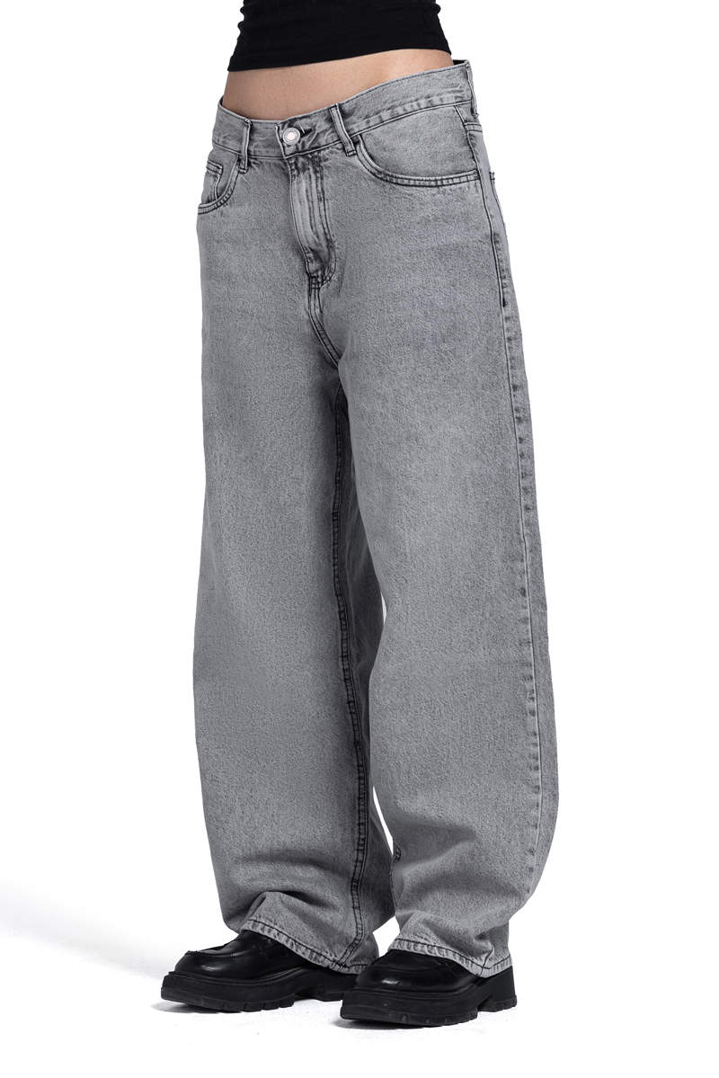 Real bagy in light grey